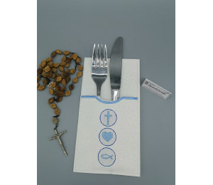 Stickserie ITH -  Besteckhüllen christliche Motive in zwei Größen